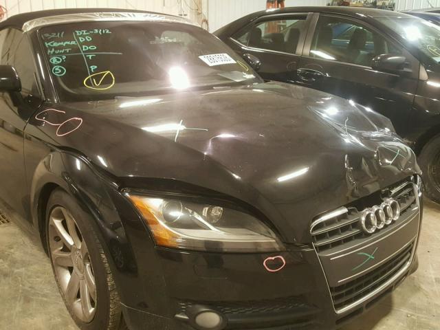 TRUMF38J781003522 - 2008 AUDI TT 2.0T BLACK photo 9