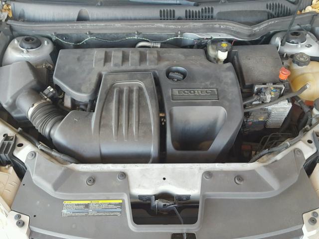 1G1AL18F687319845 - 2008 CHEVROLET COBALT LT SILVER photo 7