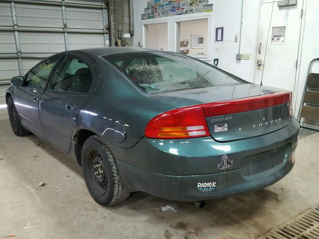 2B3HD46R13H518835 - 2003 DODGE INTREPID S GREEN photo 3