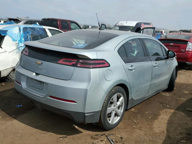 1G1RA6E41DU122148 - 2013 CHEVROLET VOLT SILVER photo 4