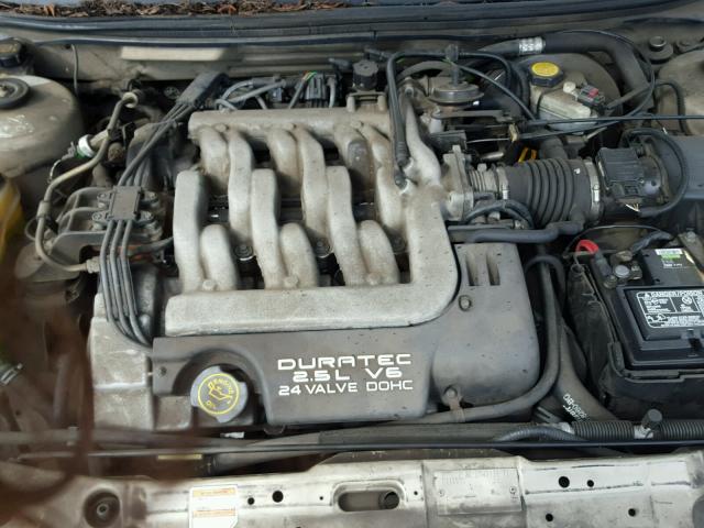 1FAFP66L5YK115578 - 2000 FORD CONTOUR SE TAN photo 7