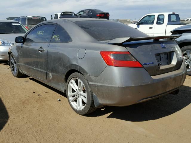 2HGFG215X6H712890 - 2006 HONDA CIVIC SI GRAY photo 3