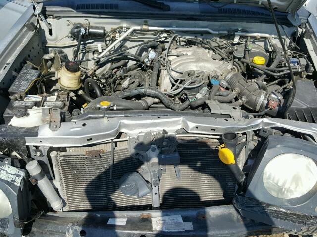 5N1ED28T34C608650 - 2004 NISSAN XTERRA XE SILVER photo 7