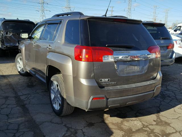 2GKALSEK8C6188008 - 2012 GMC TERRAIN SL TAN photo 3