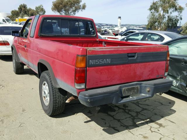 1N6HD16Y3KC381142 - 1989 NISSAN D21 KING C RED photo 3