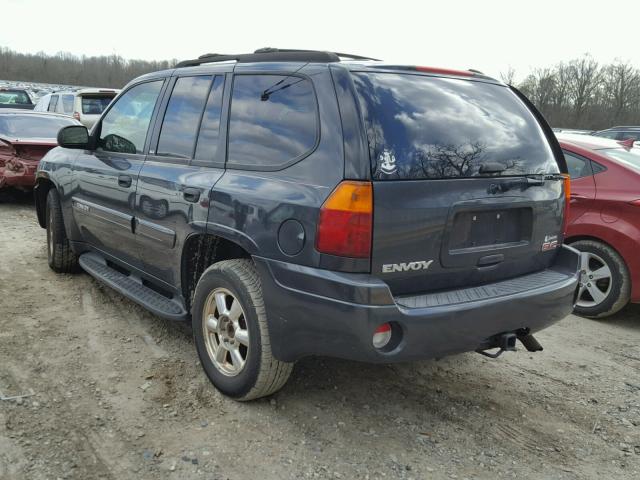 1GKDT13S832257223 - 2003 GMC ENVOY GRAY photo 3