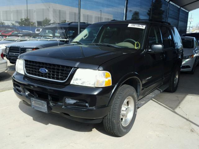 1FMZU73E12ZB42587 - 2002 FORD EXPLORER X BLACK photo 2