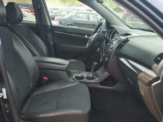 5XYKU4A20BG001831 - 2011 KIA SORENTO EX Mavi foto 5