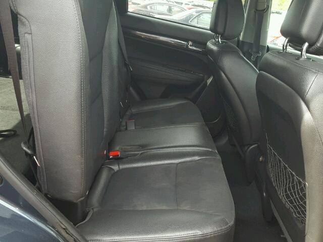 5XYKU4A20BG001831 - 2011 KIA SORENTO EX Mavi foto 6