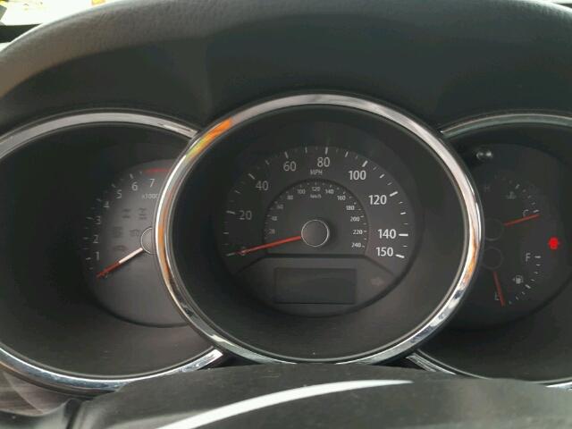 5XYKU4A20BG001831 - 2011 KIA SORENTO EX Mavi foto 8