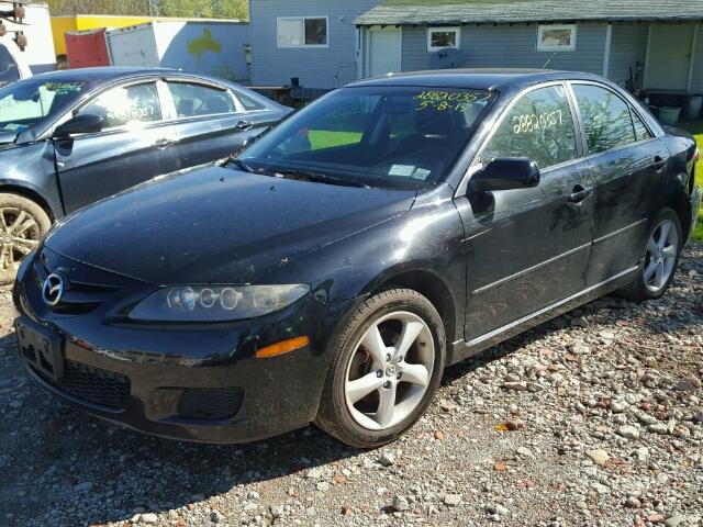 1YVHP80C585M48749 - 2008 MAZDA 6 I BLACK photo 2