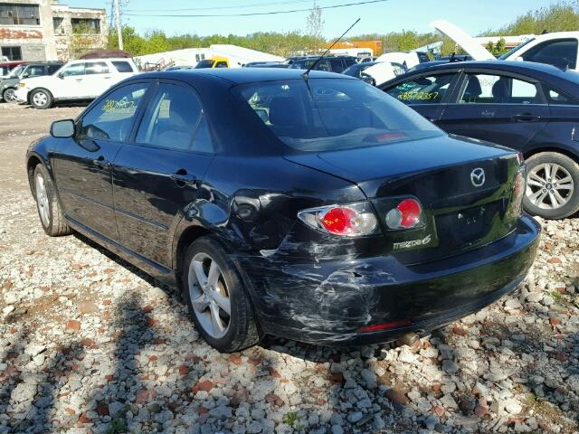 1YVHP80C585M48749 - 2008 MAZDA 6 I BLACK photo 3