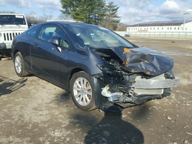 2HGFG3B8XCH503482 - 2012 HONDA CIVIC EX SILVER photo 1