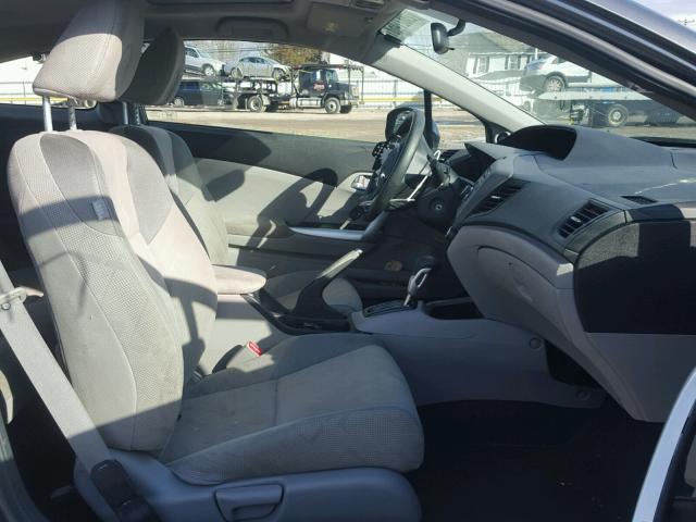 2HGFG3B8XCH503482 - 2012 HONDA CIVIC EX ვერცხლისფერი ფოტო 5
