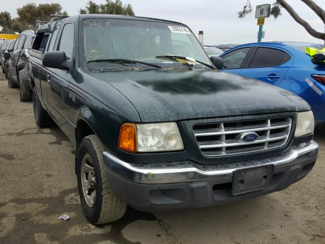 1FTYR14D12PA31408 - 2002 FORD RANGER SUP GREEN photo 1