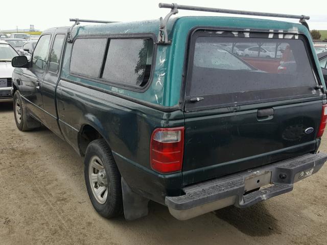 1FTYR14D12PA31408 - 2002 FORD RANGER SUP GREEN photo 3