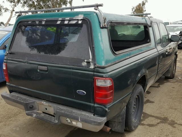 1FTYR14D12PA31408 - 2002 FORD RANGER SUP GREEN photo 4