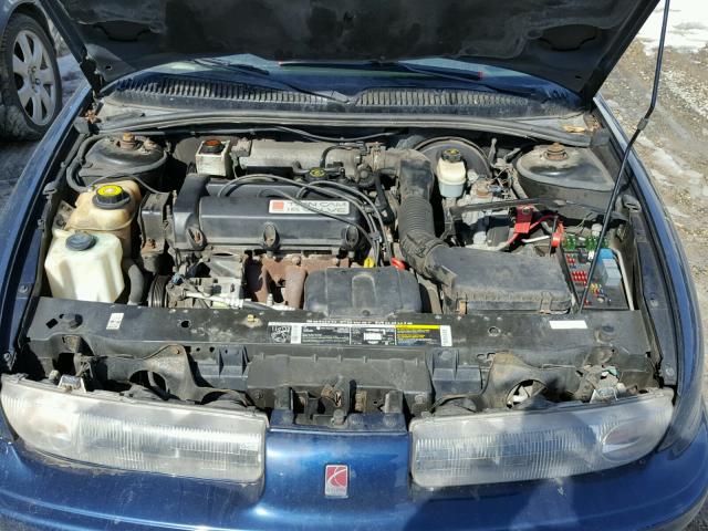 1G8ZK8279XZ349670 - 1999 SATURN SW2 BLUE photo 7