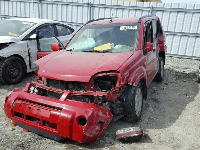 JN8BT08V36W201076 - 2006 NISSAN X-TRAIL XE RED photo 2