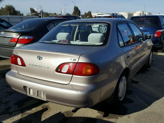 1NXBR18E2WZ105432 - 1998 TOYOTA COROLLA VE BEIGE photo 4