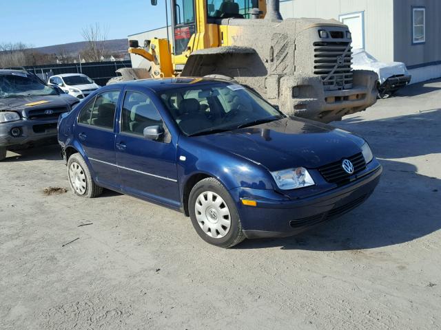 3VWRK69MX4M138445 - 2004 VOLKSWAGEN JETTA GL BLUE photo 1