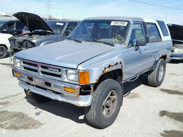 JT4RN62D2K0239595 - 1989 TOYOTA 4RUNNER RN BLUE photo 2