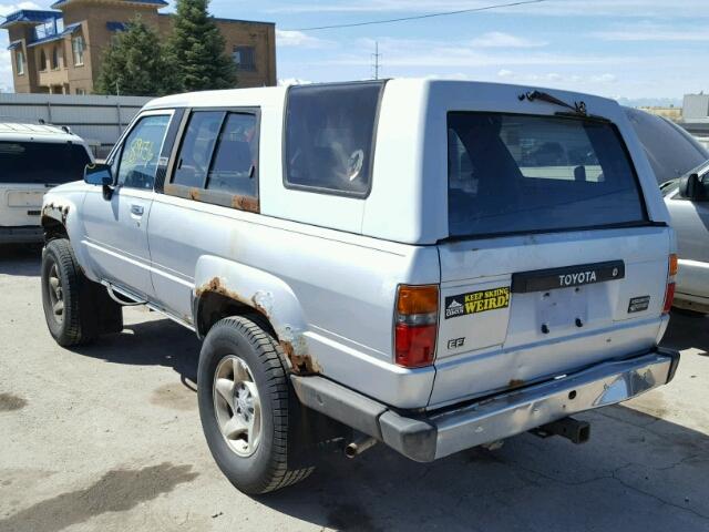 JT4RN62D2K0239595 - 1989 TOYOTA 4RUNNER RN BLUE photo 3