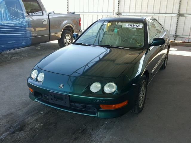 JH4DB7654XS003598 - 1999 ACURA INTEGRA LS GREEN photo 2