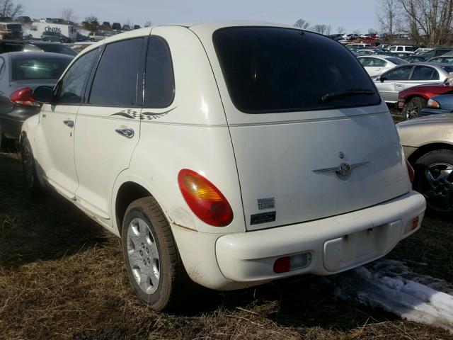 3C4FY58B65T622053 - 2005 CHRYSLER PT CRUISER WHITE photo 3