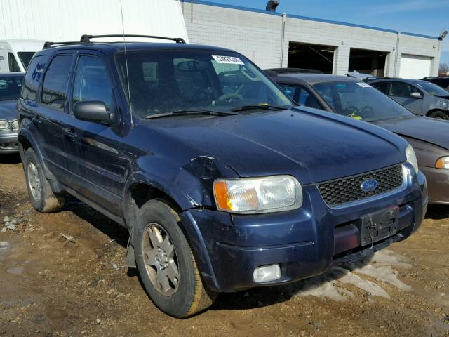 1FMCU94104KB64220 - 2004 FORD ESCAPE LIM BLUE photo 1