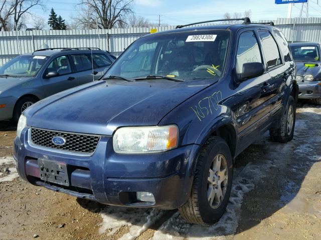 1FMCU94104KB64220 - 2004 FORD ESCAPE LIM BLUE photo 2