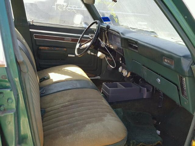 1Y69H3L217362 - 1973 CHEVROLET NOVA GREEN photo 5