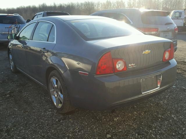 1G1ZH57B184265415 - 2008 CHEVROLET MALIBU 1LT SILVER photo 3