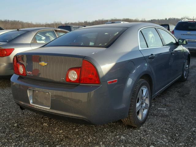 1G1ZH57B184265415 - 2008 CHEVROLET MALIBU 1LT SILVER photo 4