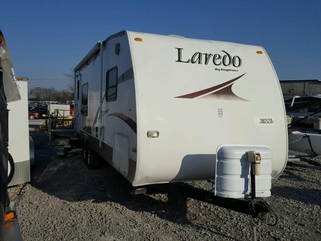 4YDT26R297L600522 - 2007 KEYSTONE LAREDO WHITE photo 1