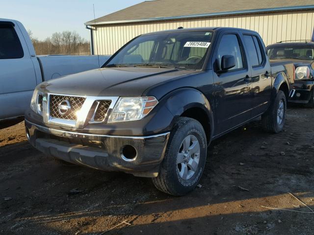 1N6AD0ER1BC442915 - 2011 NISSAN FRONTIER S CHARCOAL photo 2