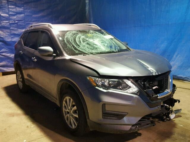 KNMAT2MV5HP584282 - 2017 NISSAN ROGUE S GRAY photo 1