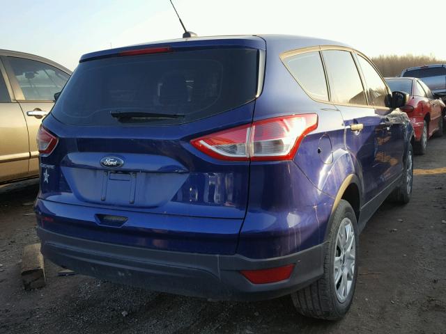 1FMCU0F7XGUB23051 - 2016 FORD ESCAPE S BLUE photo 4