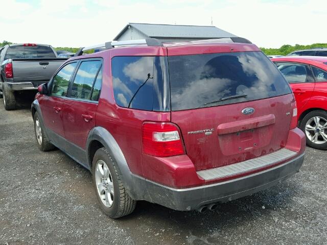 1FMDK05156GA33536 - 2006 FORD FREESTYLE RED photo 3