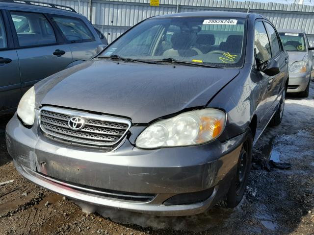 1NXBR32E86Z671213 - 2006 TOYOTA COROLLA CE GRAY photo 2