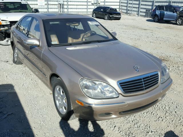 WDBNG70J91A210013 - 2001 MERCEDES-BENZ S 430 GOLD photo 1