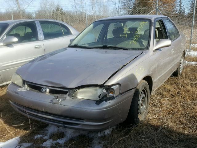 2T1BR12E6XC157397 - 1999 TOYOTA COROLLA VE GOLD photo 2