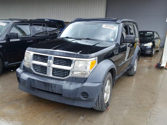 1D8GU28K27W527759 - 2007 DODGE NITRO SXT BLACK photo 2