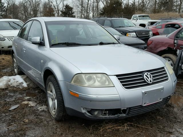 WVWTH63B04P147938 - 2004 VOLKSWAGEN PASSAT GLX SILVER photo 1