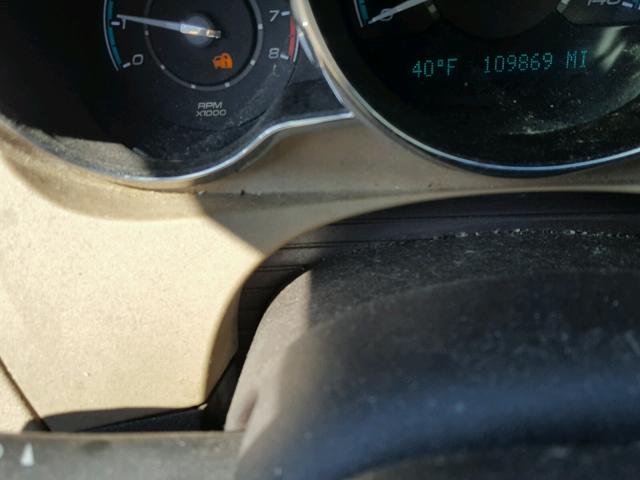 1G1ZG57B89F140498 - 2009 CHEVROLET MALIBU LS ოქროსფერი ფოტო 8