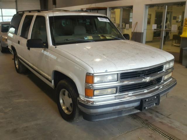 3GNEC16R4XG168682 - 1999 CHEVROLET SUBURBAN C WHITE photo 1