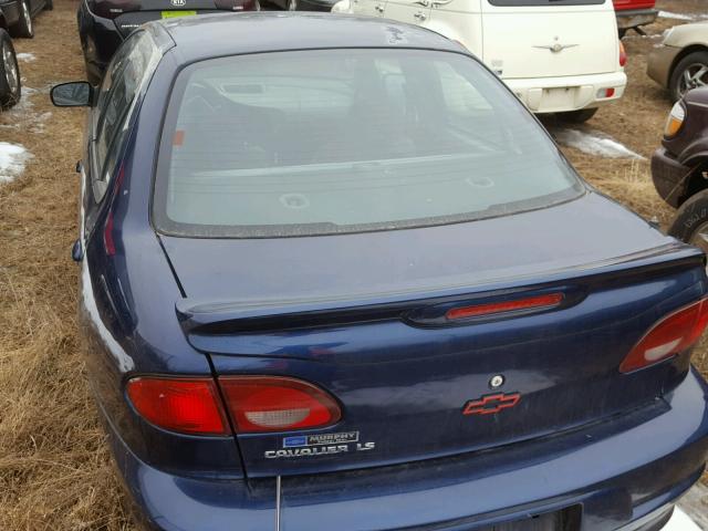 1G1JH52FX27486539 - 2002 CHEVROLET CAVALIER L BLUE photo 3