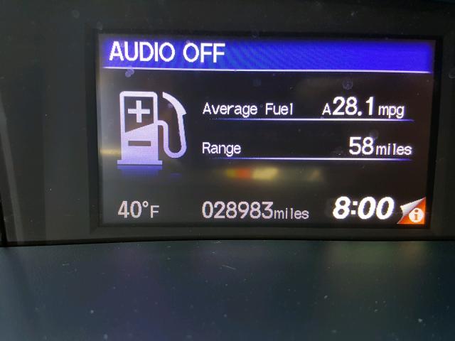 2HGFG3B0XFH511287 - 2015 HONDA CIVIC EXL Qara foto 8