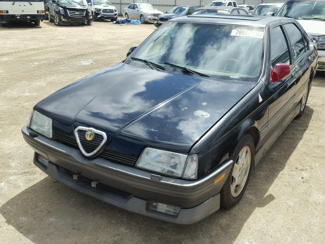 ZAREA33E0N6258380 - 1992 ALFA ROMEO 164 SPORT BLACK photo 2