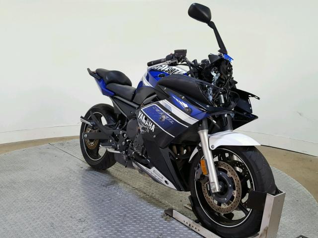 JYARJ18E1DA010929 - 2013 YAMAHA FZ6 R BLUE photo 2